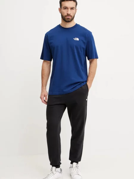 Kratka majica The North Face Essential mornarsko modra