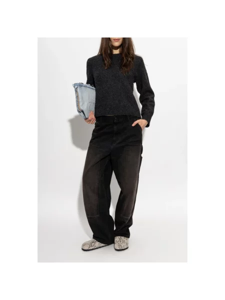 Sweter Carhartt Wip wełniany szary