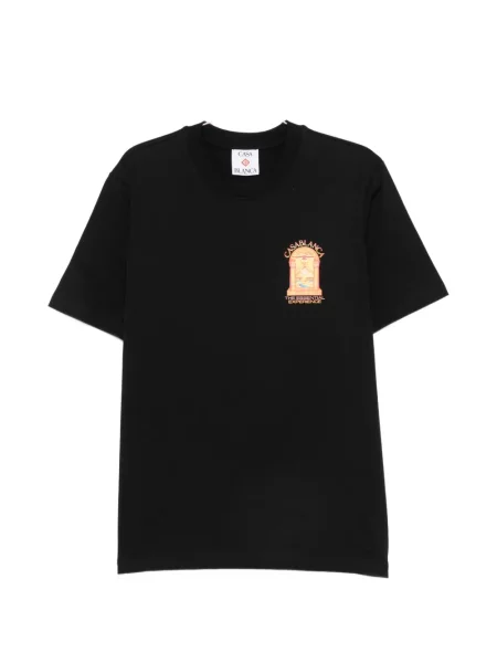 Tricou Casablanca cu imagine negru
