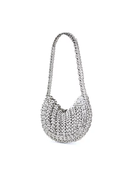 Torebka Paco Rabanne elegancka szara