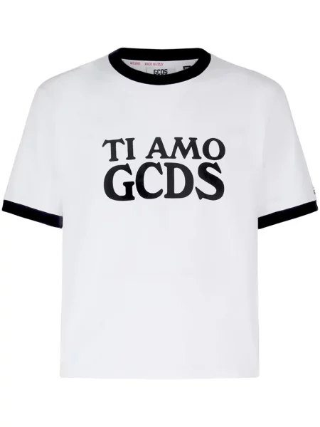 Tricou Gcds cu imagine alb