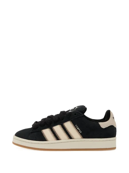 Sneakerși Adidas Gazelle din piele cu bretele albastru