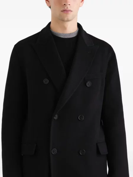 Palton Dolce & Gabbana de lână negru