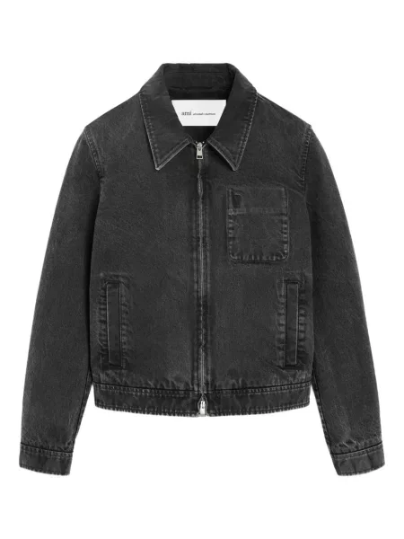 Дънково яке Ami Paris черно