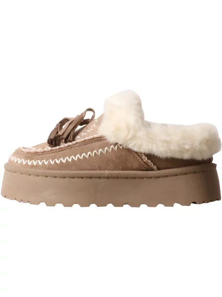 Pantofi The Divine Factory bej