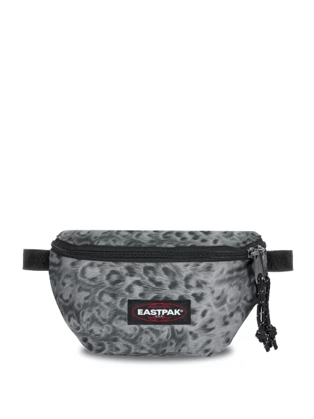 EASTPAK Övtáska Springer világosszürke / sötétszürke / piros fekete