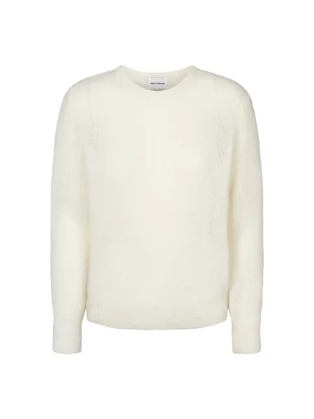 Sweter American Dreams wełniany biały