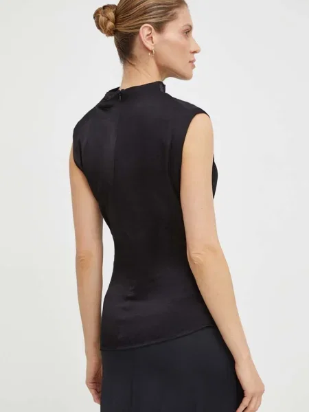 Halenka Portia TT Satin Ease hladká černá