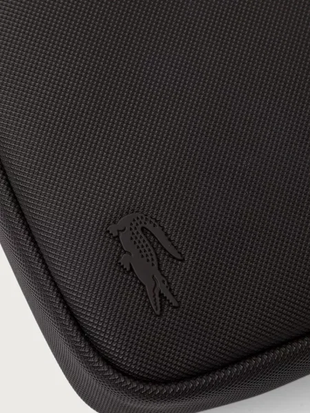 Кожаная сумка Lacoste