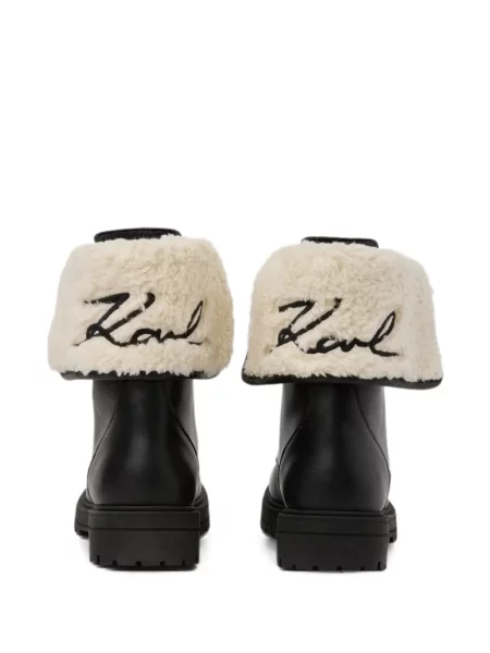 Botki dziecięce Karl Lagerfeld czarne