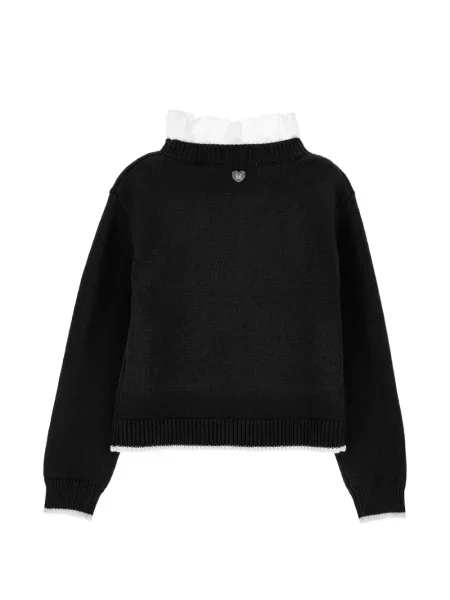 Sweter dziecięcy Monnalisa czarny