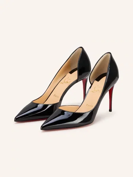 Christian Louboutin Lakované Lodičky Iriza 85 černá