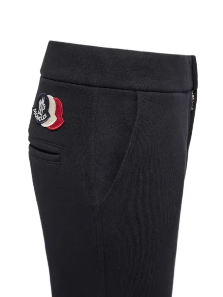 Spodnie dziecięce Moncler Enfant niebieskie