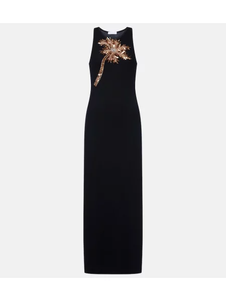 Rochie maxi Rabanne negru