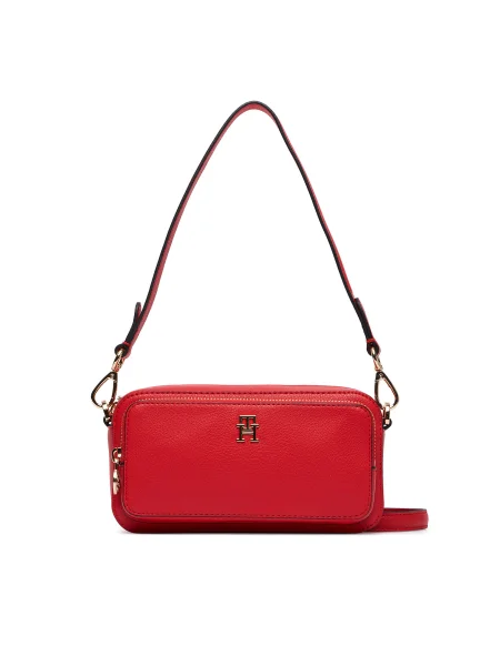 Tommy Hilfiger geantă crossbody pentru femei roșu