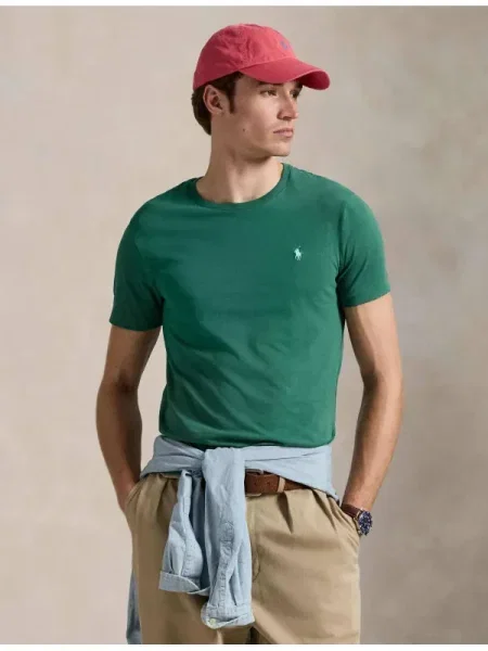 POLO RALPH LAUREN Tricou | Custom slim fit verde