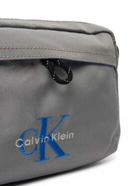 Crossover torbica Calvin Klein Bold Camera Bag siva