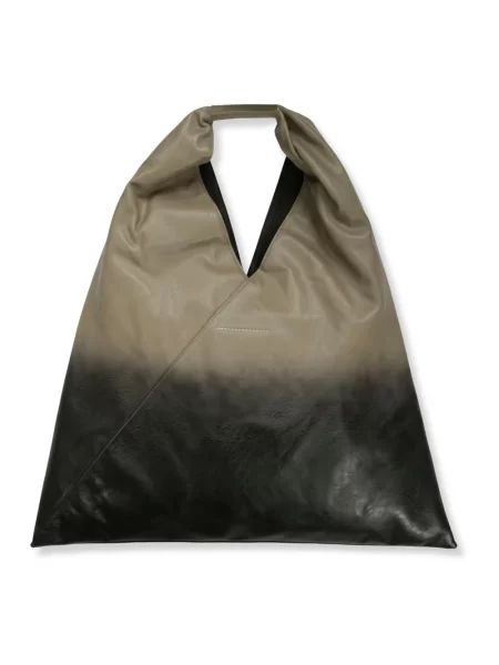 Maison Margiela torebka skórzana zielona