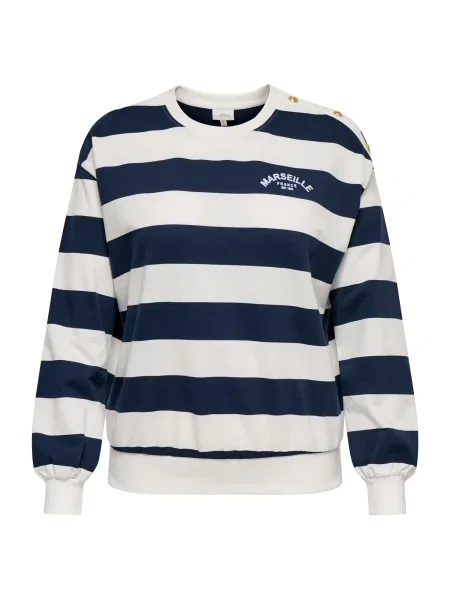 Palton Only Carmakoma alb