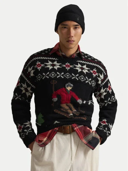 Polo Ralph Lauren Pulover negru