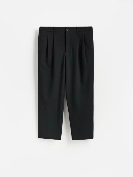 Reserved Pantaloni jogger cu negru