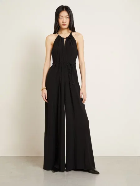 Max Mara Kombinezon Alamaro schwarz czarny