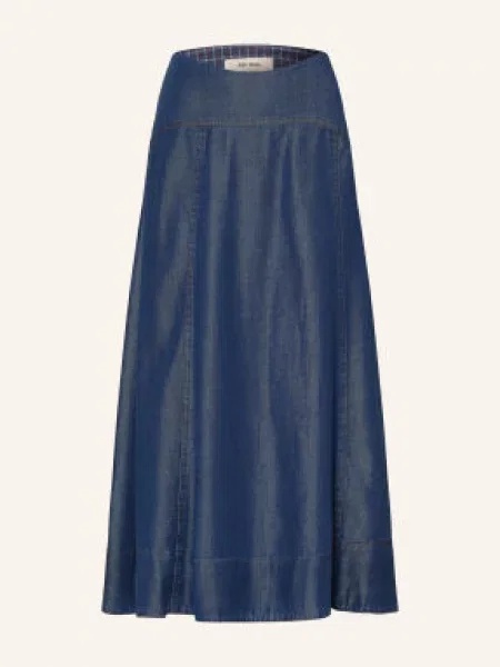 Mos Mosh Spódnica Z Jeansów Mmaurora blau granatowa