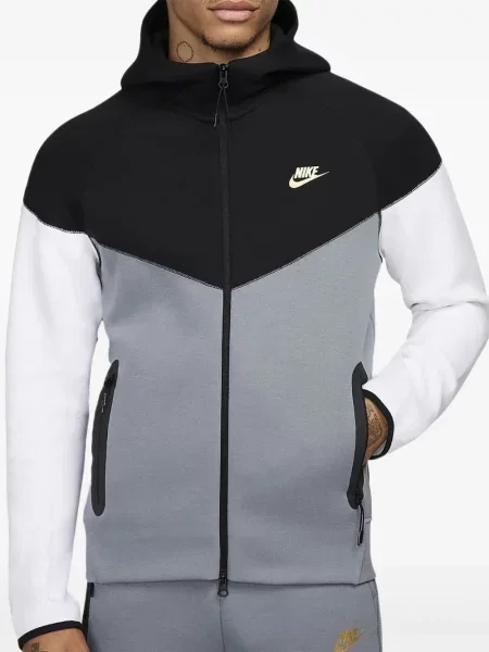 Krótka podkoszulka Nike z dżerseju w paski zielona