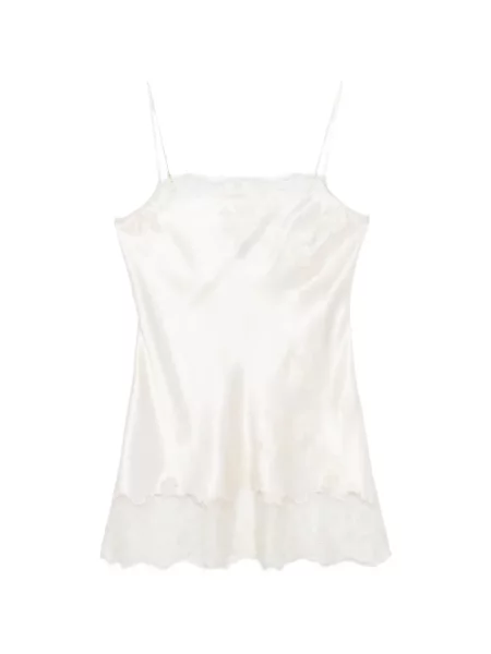 Rochie de dantelă Carine Gilson de mătase