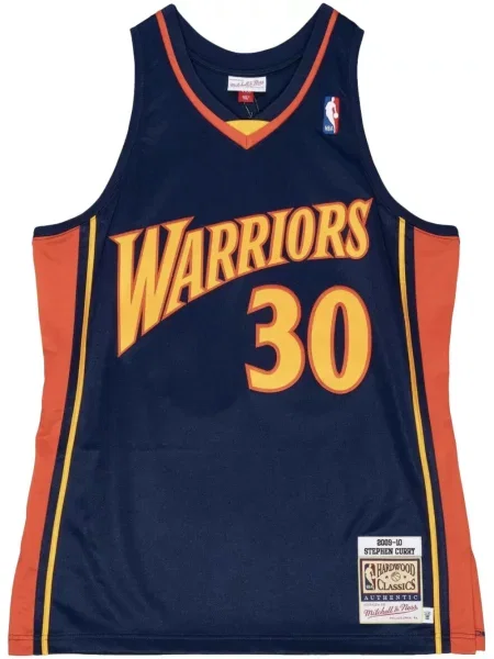 Vestă Mitchell & Ness din jerseu albastru