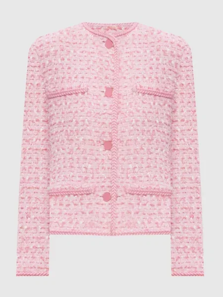 Твідовий жакет Rowen Rose рожевий