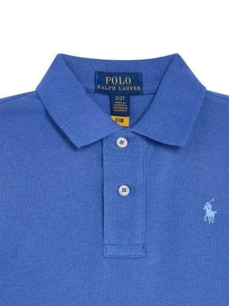Koszulka polo dziecięca Polo Ralph Lauren niebieska