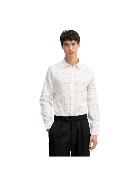 Koszula Armani Exchange z logo biała