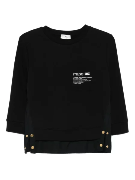 Koszulka Elisabetta Franchi czarna