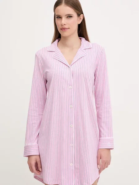 Lauren Ralph Lauren koszula nocna różowa