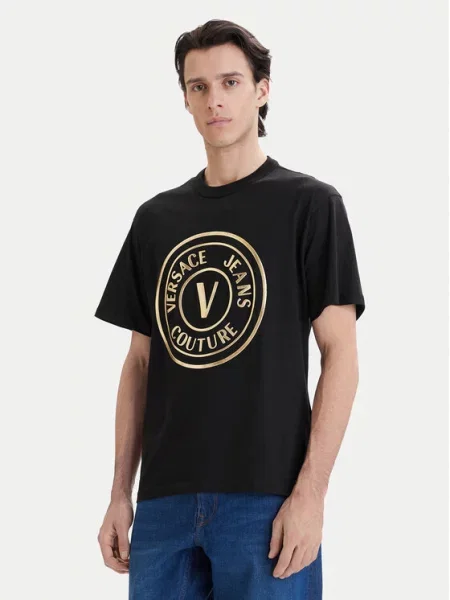 Футболка Versace Jeans Couture черная