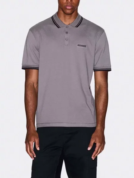 Поло Armani Exchange сірий