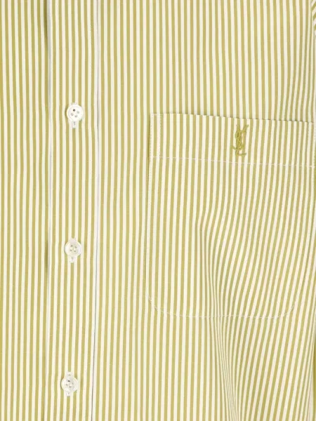 Koszula Saint Laurent zielona