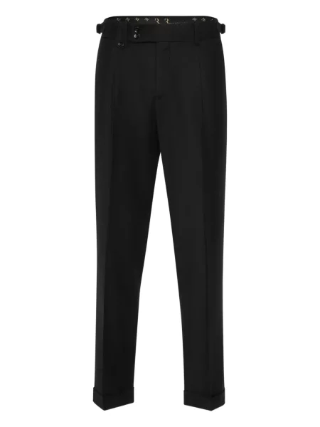 Pantaloni Billionaire de lână negru