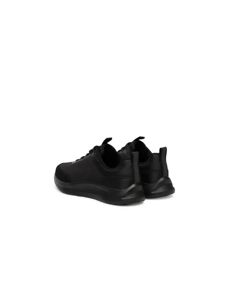 Pánske topánky Calvin Klein Light Eva Runn Essential Laceup Suede triple black čierna