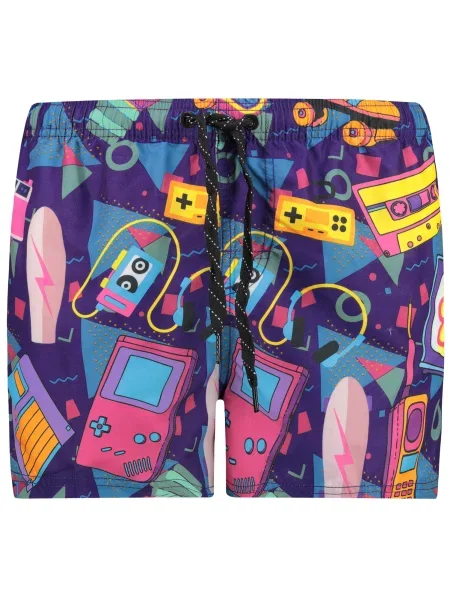 Kratke hlače Ombre modra