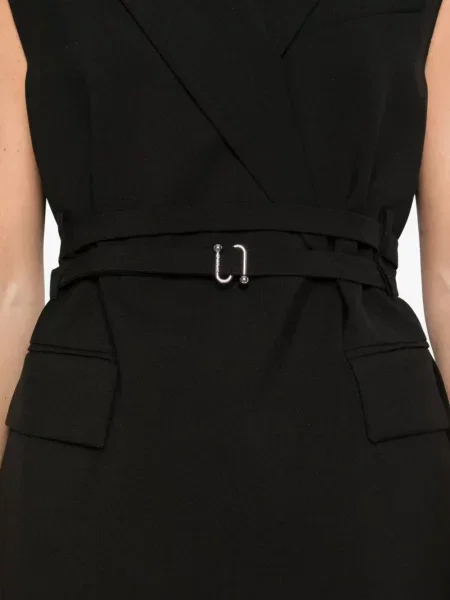 Cu centură sacou Sportmax negru