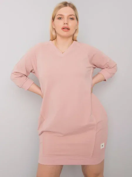 Rochie Fashionhunters de costum roz