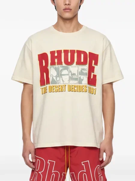 Tricou Rhude cu imagine