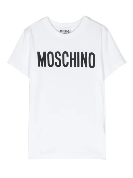 Koszulka dziecięca Moschino biała