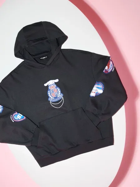 Sinsay Mikina s potiskem Cinnamoroll šedá
