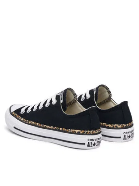Converse Sportbačiai CHUCK TAYLOR ALL STAR LEOPARD Juoda balta