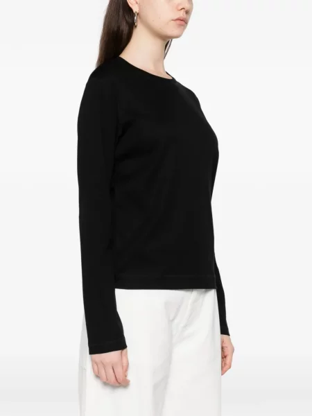 Tricou Herskind lung negru