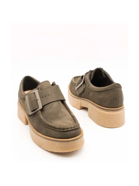 Pantofi Clarks verde