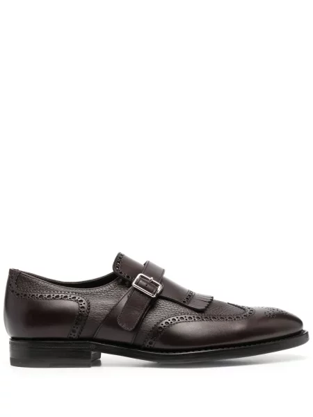 Pantofi monk Henderson Baracco maro
